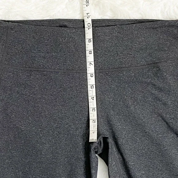 Prana Leggings Pillar 7/8 Charcoal Heather Yoga Pants 1X XL - Picture 4 of 10